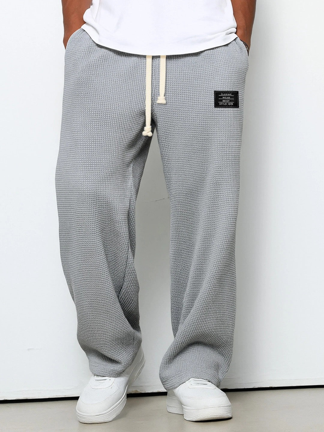 Chris | Pantalones anchos con cintura ajustable