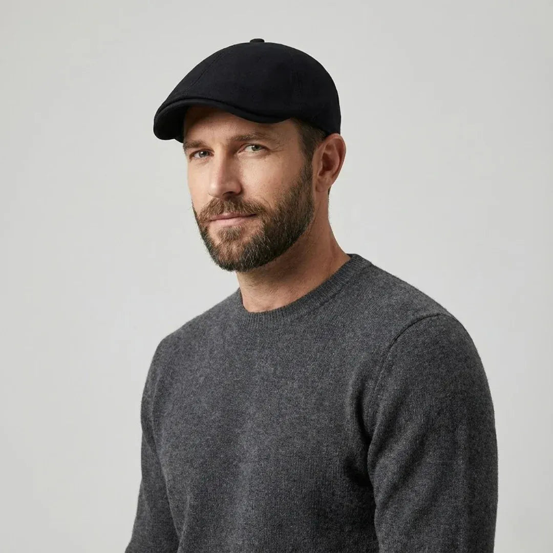 Carlos | Elegante gorra plana para hombre