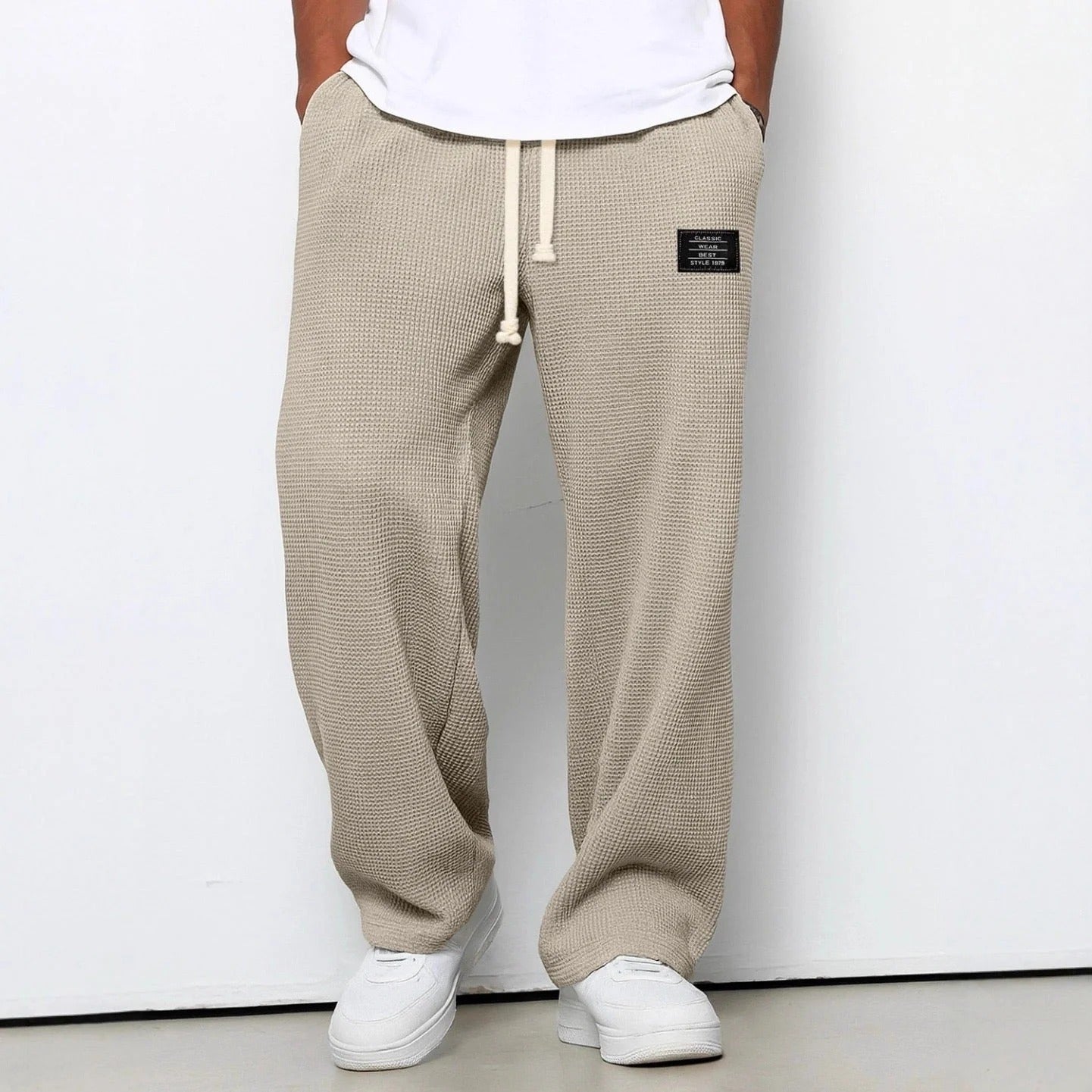 Chris | Pantalones anchos con cintura ajustable