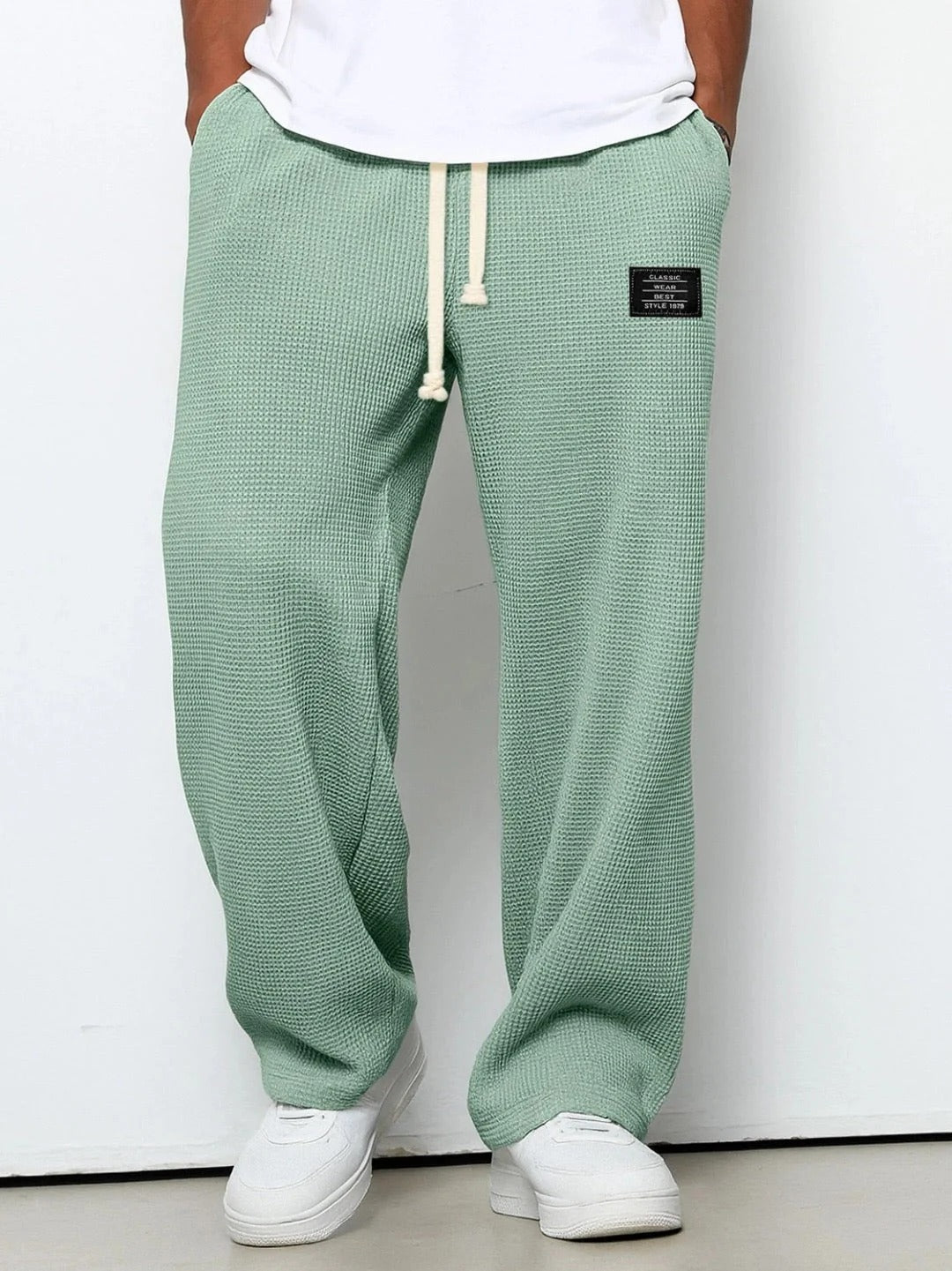 Chris | Pantalones anchos con cintura ajustable