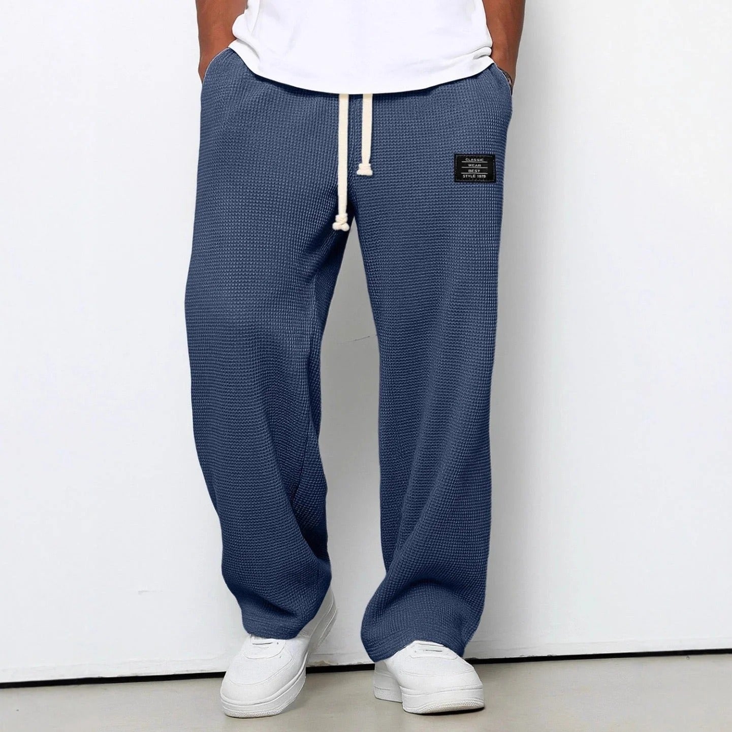 Chris | Pantalones anchos con cintura ajustable