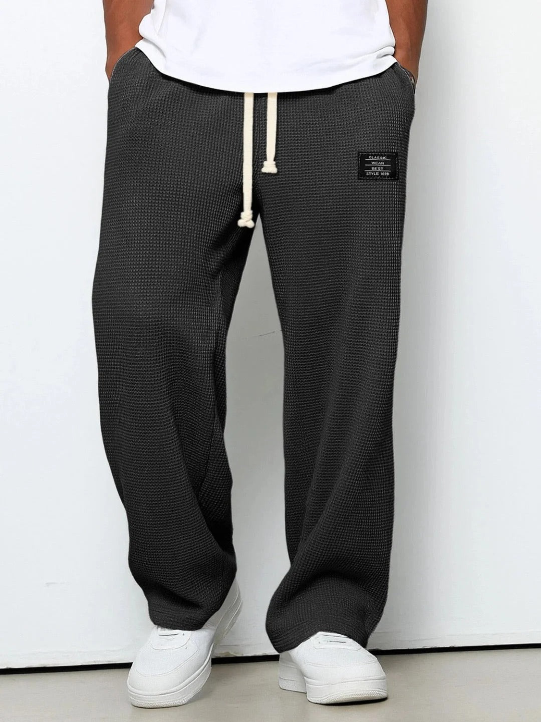 Chris | Pantalones anchos con cintura ajustable