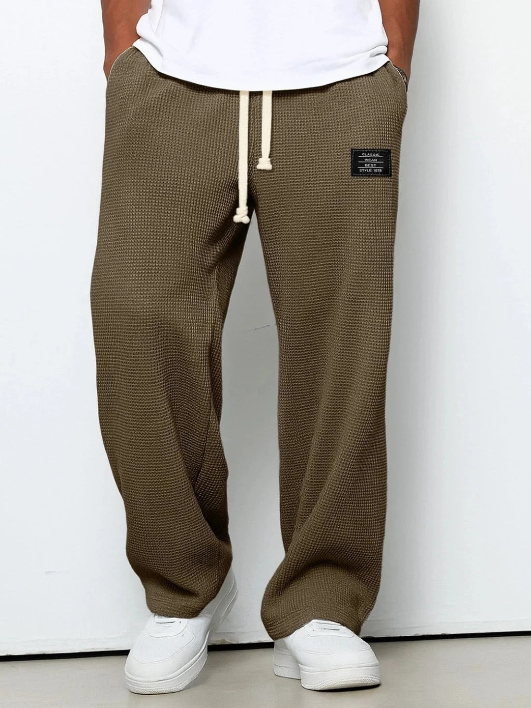 Chris | Pantalones anchos con cintura ajustable