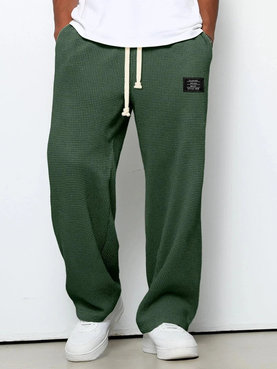 Chris | Pantalones anchos con cintura ajustable