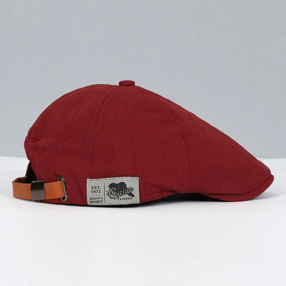 Carlos | Elegante gorra plana para hombre