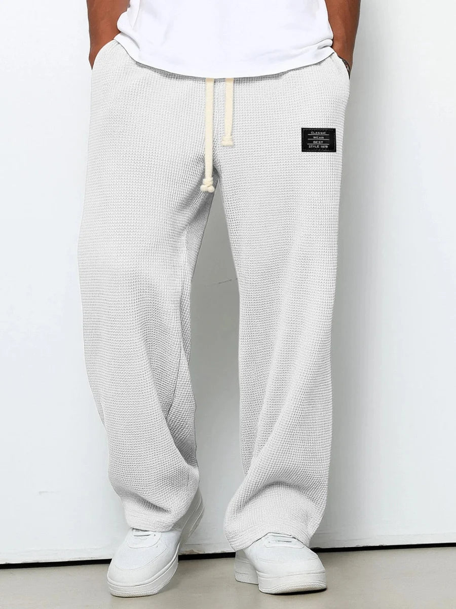 Chris | Pantalones anchos con cintura ajustable