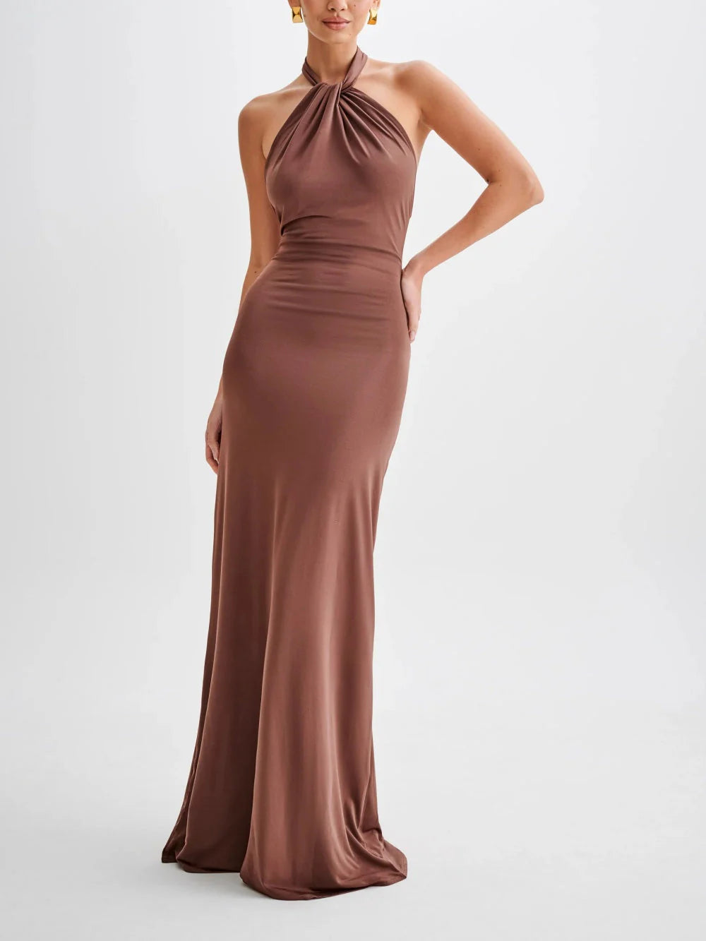 Blanca | Vestido Largo Mujer con Espalda Descubierta