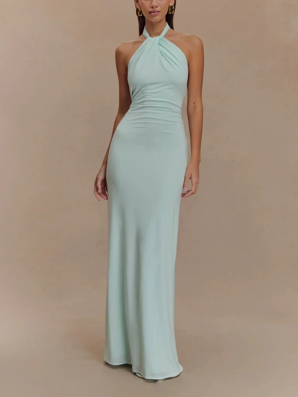 Blanca | Vestido Largo Mujer con Espalda Descubierta